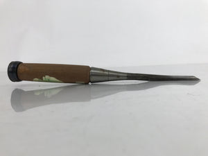 Japanese Chisel Nomi Carpentry Vtg Woodworking Tool 22 cm Blade 9 mm T272