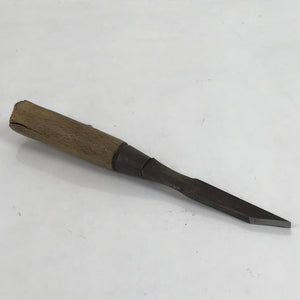 Japanese Chisel Nomi Carpentry Vtg Woodworking Tool 22.5 cm Blade 6 mm T273