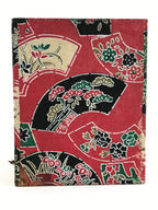 Japanese Chiyogami Paper Sewing Box Vtg Haribako Tansu 3 Drawers Fans T342