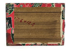Japanese Chiyogami Paper Sewing Box Vtg Haribako Tansu 3 Drawers Fans T342
