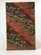 Japanese Chiyogami Paper Sewing Box Vtg Haribako Tansu 4 Drawers Flowers T360