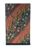 Japanese Chiyogami Paper Sewing Box Vtg Haribako Tansu 5 Drawers Flowers T341