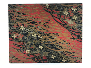 Japanese Chiyogami Paper Sewing Box Vtg Haribako Tansu 5 Drawers Flowers T341