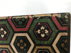 Japanese Chiyogami Paper Tansu Chest Vtg Haribako 5 Drawer Kikkou Hanabishi T403