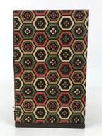 Japanese Chiyogami Paper Tansu Chest Vtg Haribako 5 Drawer Kikkou Hanabishi T403