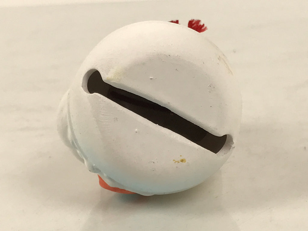 Japanese Clay Bell Dorei Ama Pearl Diver Woman Vtg Tsuchi-Suzu Toba White DR680