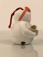 Japanese Clay Bell Dorei Ama Pearl Diver Woman Vtg Tsuchi-Suzu Toba White DR681