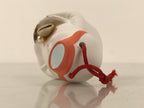 Japanese Clay Bell Dorei Ama Pearl Diver Woman Vtg Tsuchi-Suzu Toba White DR681