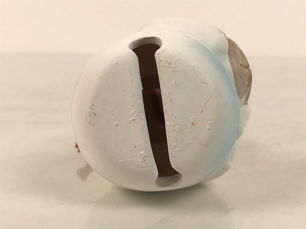 Japanese Clay Bell Dorei Ama Pearl Diver Woman Vtg Tsuchi-Suzu Toba White DR681