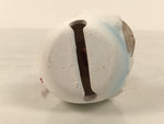 Japanese Clay Bell Dorei Ama Pearl Diver Woman Vtg Tsuchi-Suzu Toba White DR681