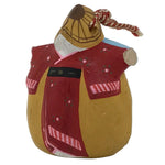 Japanese Clay Bell Dorei Awa Odori Dancers Vtg Tsuchi-Suzu Yukata Happi DR637