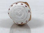 Japanese Clay Bell Dorei Bamboo Shoot Vtg Tsuchi-Suzu Takenoko Root Brown DR622