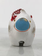 Japanese Clay Bell Dorei Boar Vtg Tsuchi-Suzu Zodiac Animal Inoshishi DR664