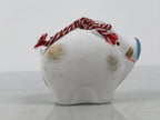 Japanese Clay Bell Dorei Boar Vtg Tsuchi-Suzu Zodiac Animal Inoshishi DR664