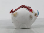 Japanese Clay Bell Dorei Boar Vtg Tsuchi-Suzu Zodiac Animal Inoshishi DR664
