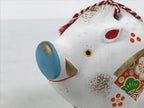Japanese Clay Bell Dorei Boar Vtg Tsuchi-Suzu Zodiac Animal Inoshishi DR664
