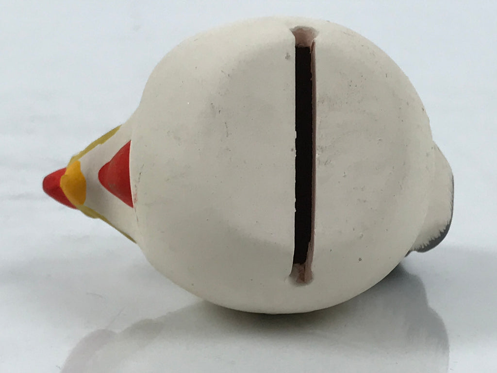 Japanese Clay Bell Dorei Chicken Vtg Tsuchi-Suzu Zodiac Animal Rooster DR639