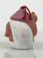 Japanese Clay Bell Dorei Daikokuten Tsuchi-Suzu Lucky Hammer 7 Lucky Gods DR669
