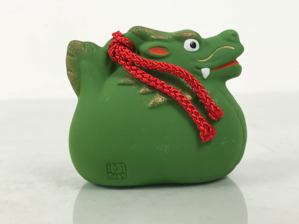Japanese Clay Bell Dorei Dragon Vtg Tsuchi-Suzu Zodiac Animal Shochikubai DR686