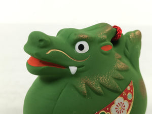 Japanese Clay Bell Dorei Dragon Vtg Tsuchi-Suzu Zodiac Animal