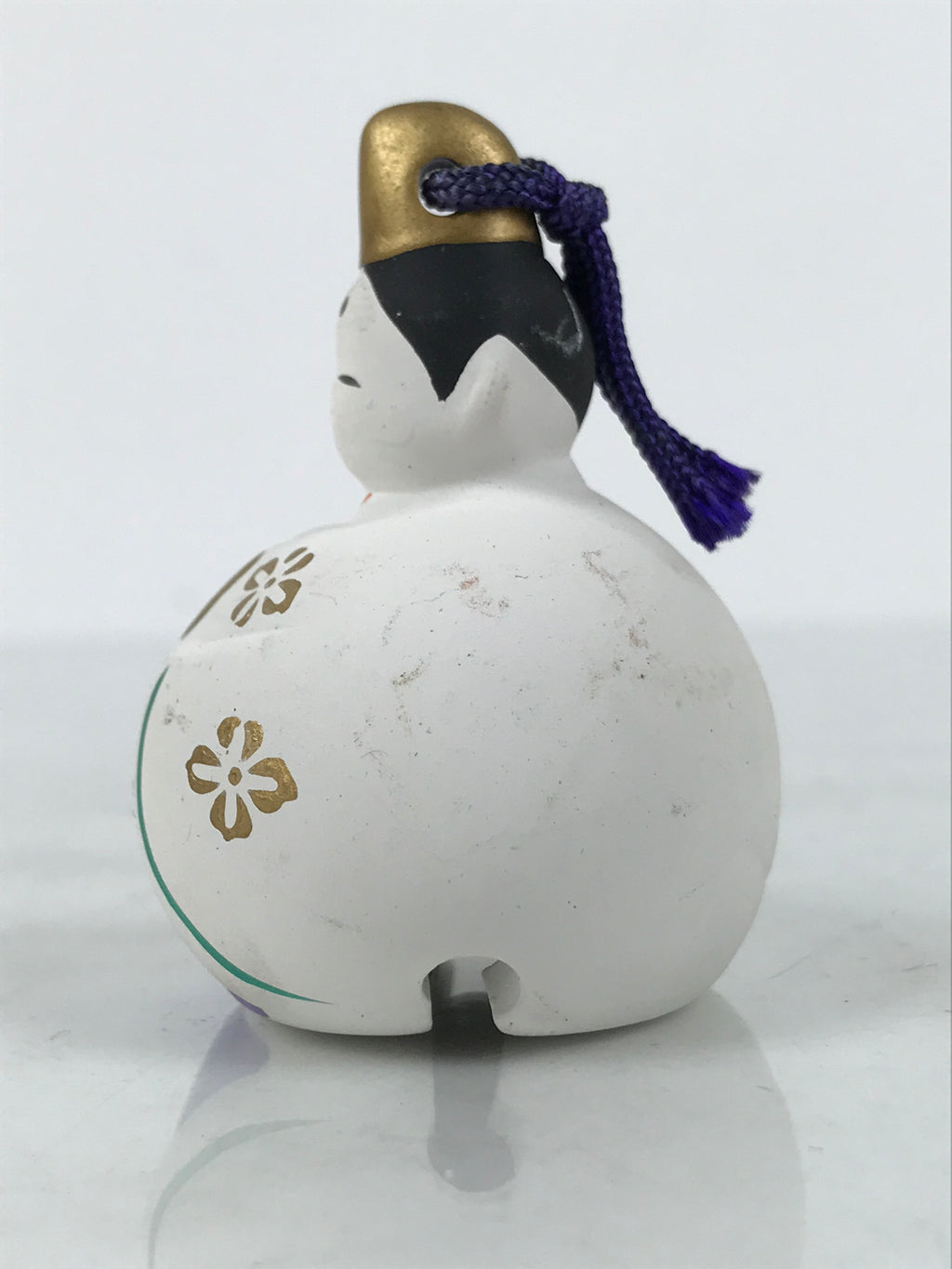 Japanese Clay Bell Dorei Hina Doll Tsuchi-Suzu Girls' Day Prince Emperor DR611