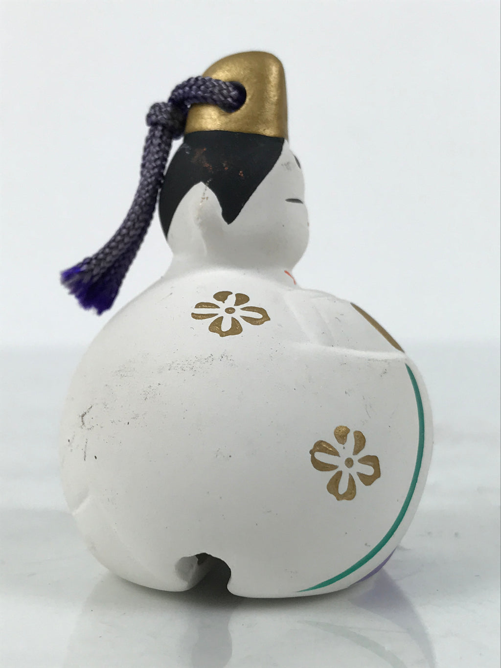 Japanese Clay Bell Dorei Hina Doll Tsuchi-Suzu Girls' Day Prince Emperor DR611