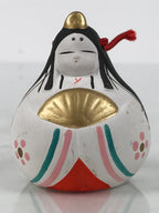 Japanese Clay Bell Dorei Hina Doll Tsuchi-Suzu Girls' Day Princess Empress DR604