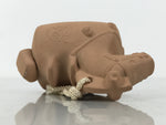 Japanese Clay Bell Dorei Horse Vtg Tsuchi-Suzu Zodiac Animal Uma Brown DR662