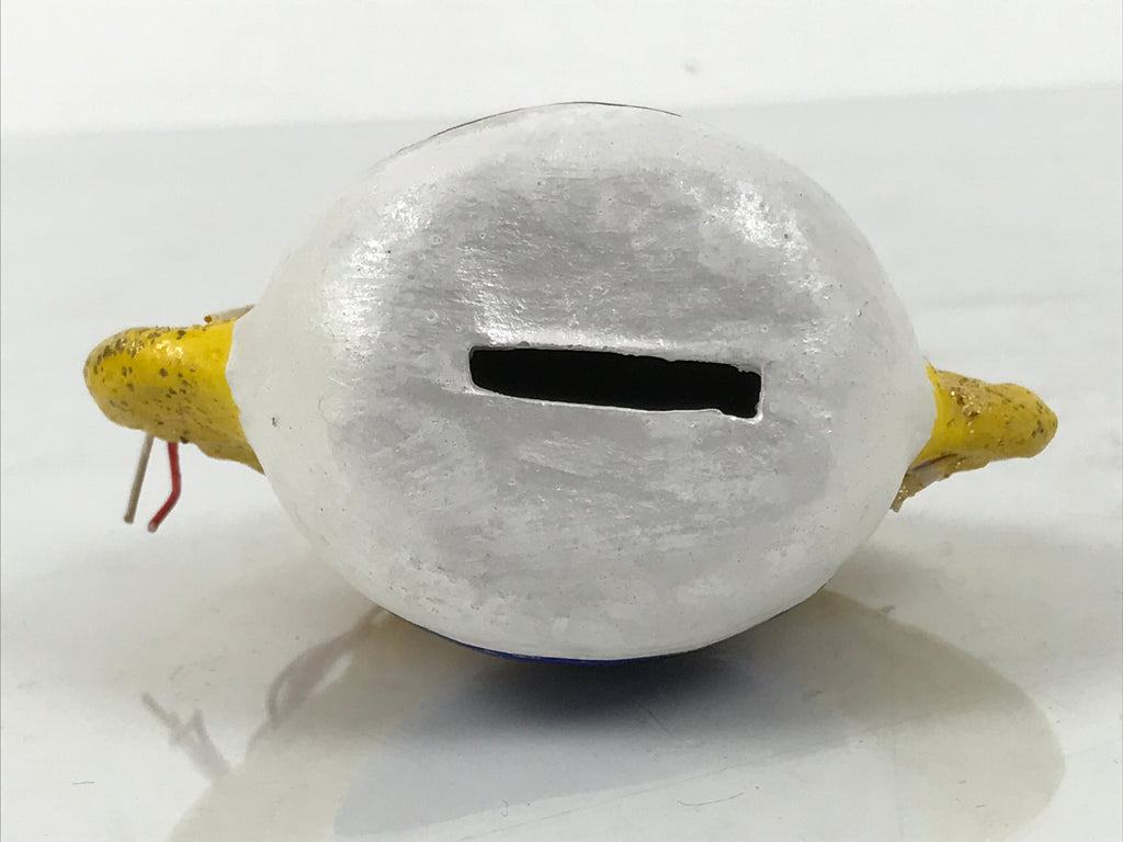 Japanese Clay Bell Dorei Inari Flame Vtg Tsuchi-Suzu Houshu No Tama Amulet DR645