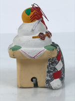 Japanese Clay Bell Dorei Kagamimochi Display Tsuchi-Suzu New Years Kyoto DR630
