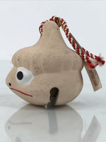 Japanese Clay Bell Dorei Kappa Vtg Tsuchi-Suzu Fire Prevention Amulet DR608