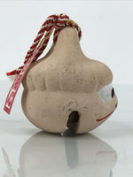 Japanese Clay Bell Dorei Kappa Vtg Tsuchi-Suzu Fire Prevention Amulet DR608