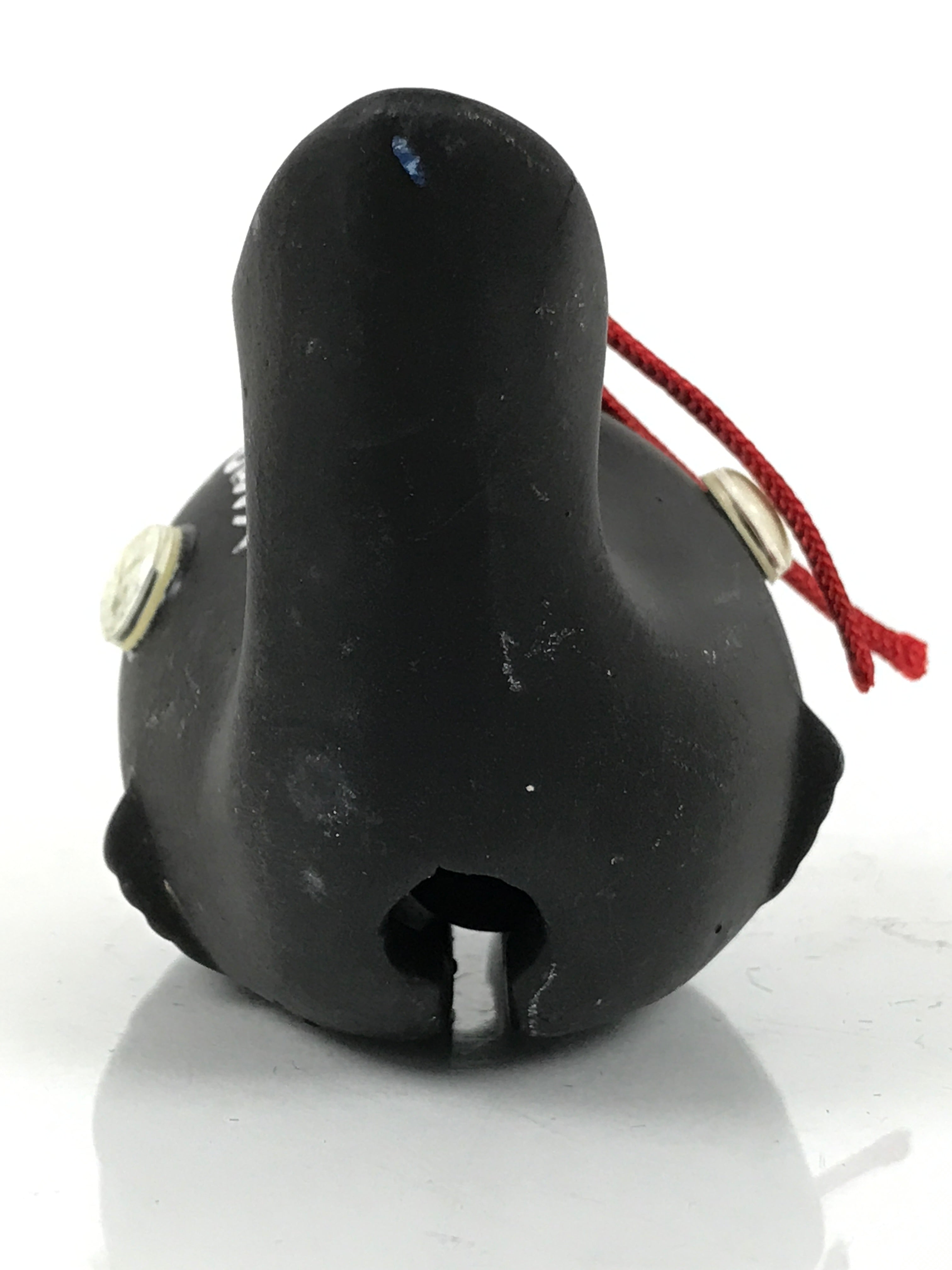 Japanese Clay Bell Dorei Kujira Whale Tsuchi-Suzu Nanki Shirahama Black DR640