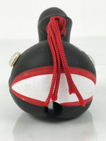 Japanese Clay Bell Dorei Kujira Whale Tsuchi-Suzu Nanki Shirahama Black DR640