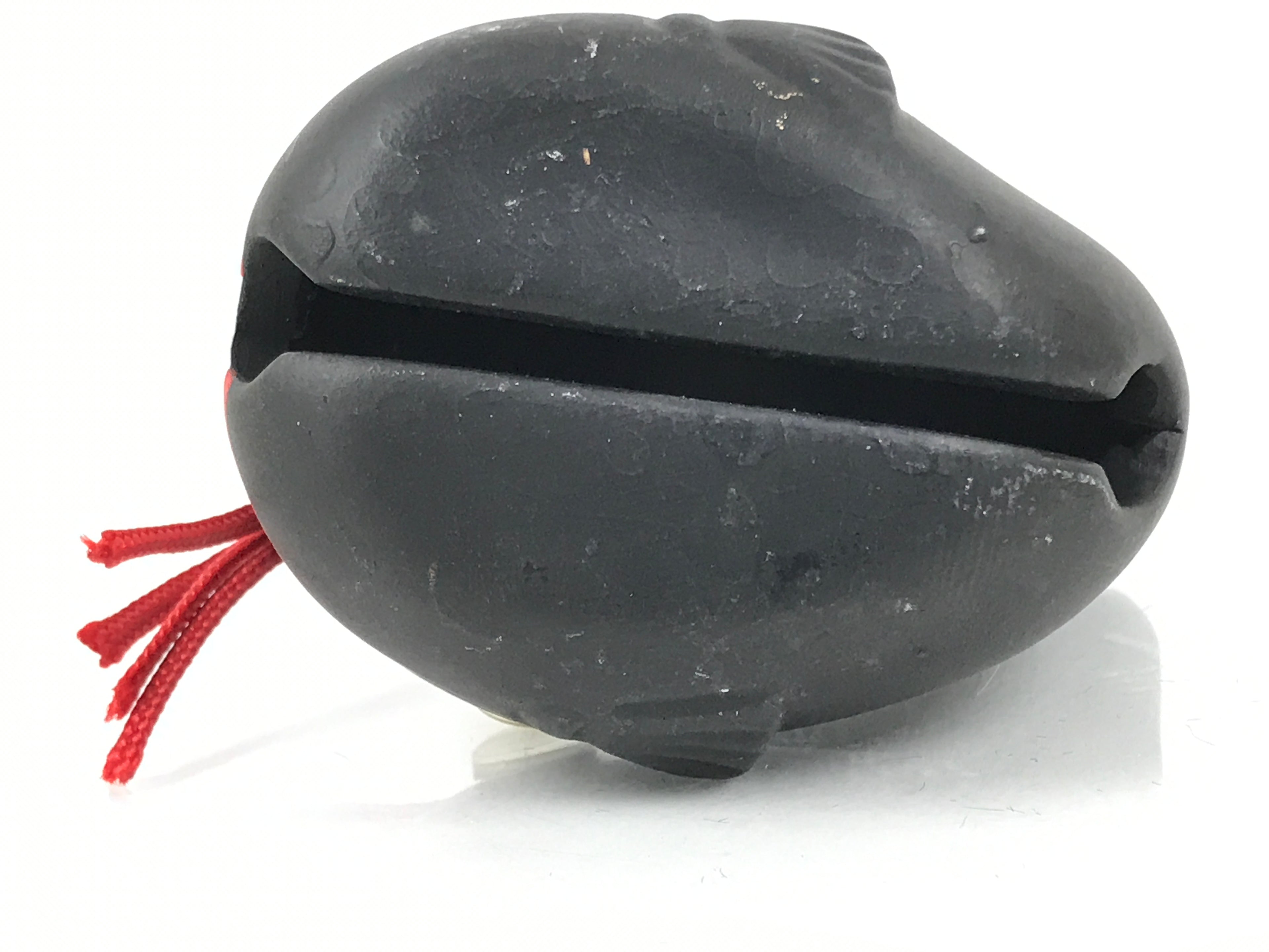 Japanese Clay Bell Dorei Kujira Whale Tsuchi-Suzu Nanki Shirahama Black DR640