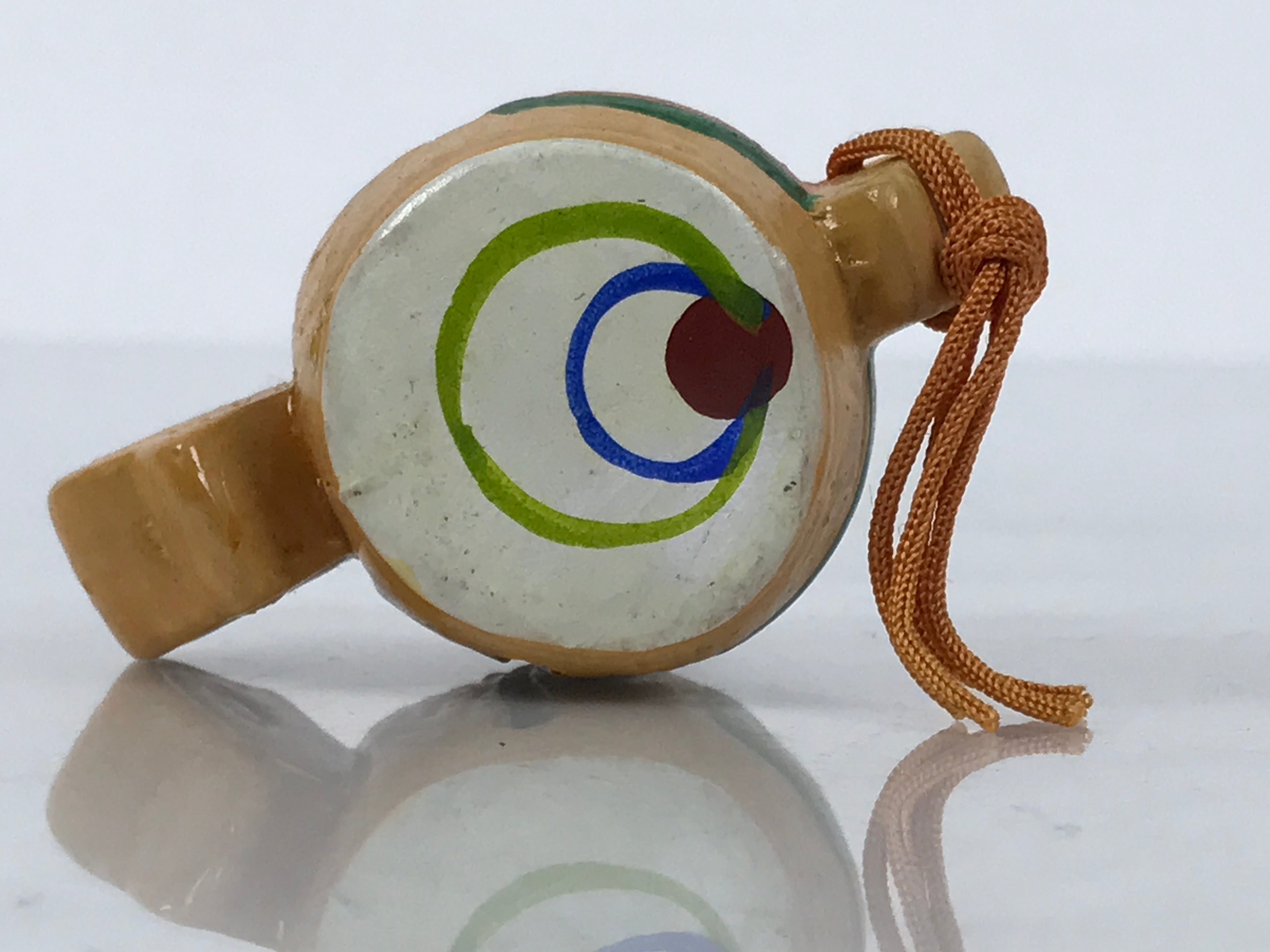 Japanese Clay Bell Dorei Magic Hammer Vtg Tsuchi-Suzu Uchide no Kozuchi DR623