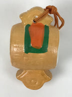 Japanese Clay Bell Dorei Magic Hammer Vtg Tsuchi-Suzu Uchide no Kozuchi DR623