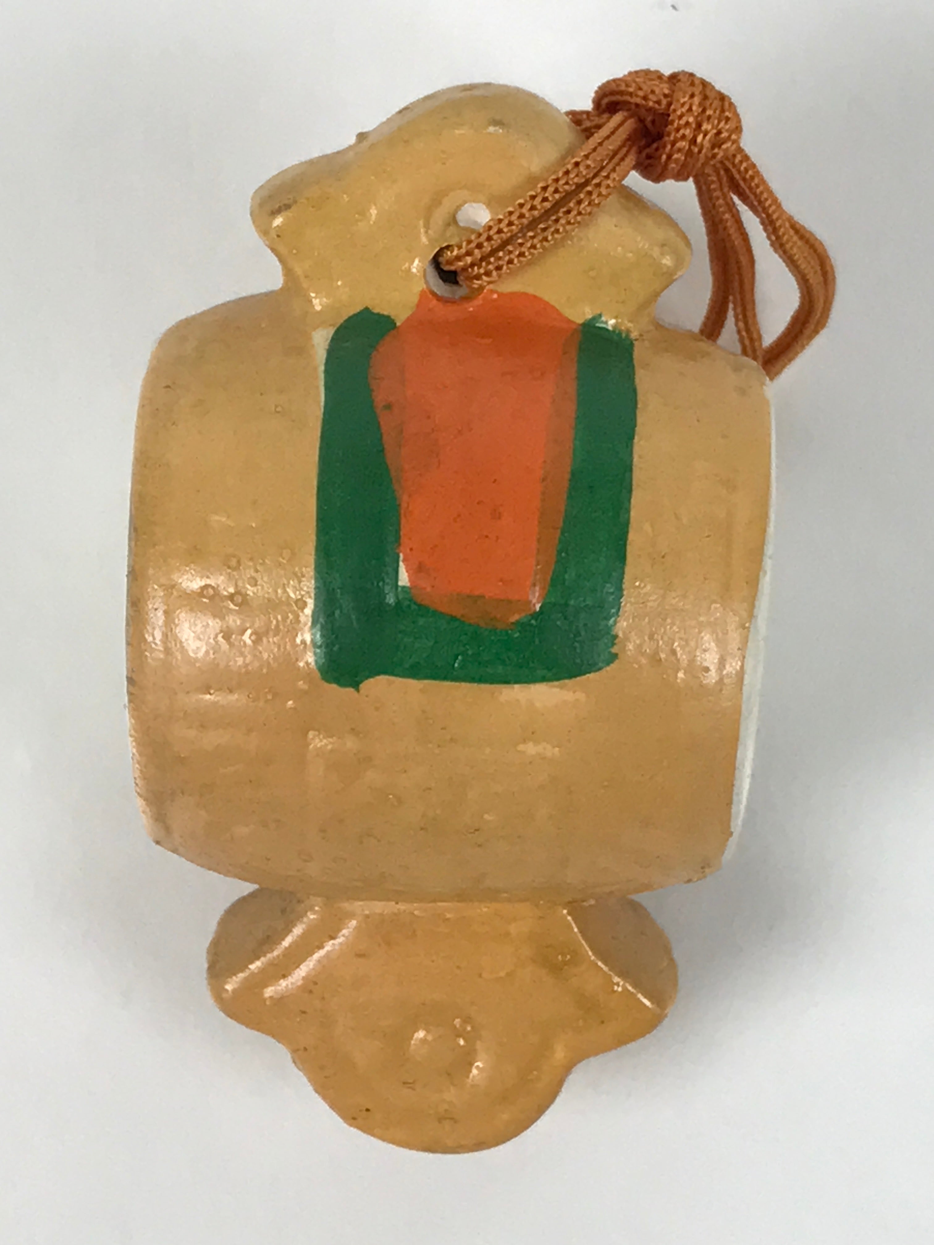 Japanese Clay Bell Dorei Magic Hammer Vtg Tsuchi-Suzu Uchide no Kozuchi DR623