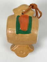 Japanese Clay Bell Dorei Magic Hammer Vtg Tsuchi-Suzu Uchide no Kozuchi DR623