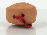 Japanese Clay Bell Dorei Old Coin Vtg Tsuchi-Suzu Wadoukaichin Amulet DR609