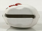 Japanese Clay Bell Dorei Sheep Vtg Tsuchi-Suzu Zodiac Animal Hitsuji White DR659