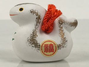 Japanese Clay Bell Dorei Snake Vtg Tsuchi-Suzu Zodiac Animal Hebi