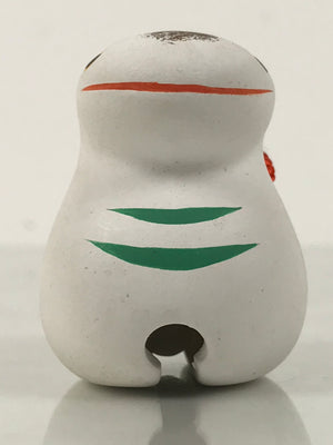 Japanese Clay Bell Dorei Snake Vtg Tsuchi-Suzu Zodiac Animal Hebi