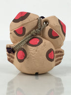 Japanese Clay Bell Dorei Spotted Crab Vtg Tsuchi-Suzu Ise Shima Akamongani DR638