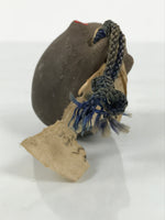 Japanese Clay Bell Dorei Tanuki Vtg Tsuchi-Suzu Raccoon Dog Katsurahama DR650