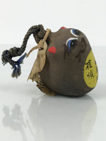Japanese Clay Bell Dorei Tanuki Vtg Tsuchi-Suzu Raccoon Dog Katsurahama DR650