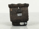 Japanese Clay Bell Dorei Thatched Roof House Vtg Tsuchi-Suzu Shirakawago DR673