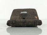 Japanese Clay Bell Dorei Thatched Roof House Vtg Tsuchi-Suzu Shirakawago DR673