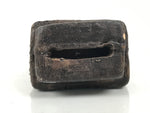 Japanese Clay Bell Dorei Thatched Roof House Vtg Tsuchi-Suzu Shirakawago DR673