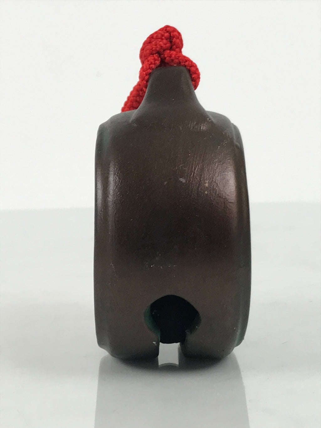 Japanese Clay Bell Dorei Tsuchi-Suzu Nagoya Castle Souvenir Shachi Brown DR660